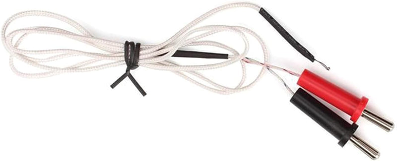 [Australia - AusPower] - Handheld K Type Surface Thermocouple Temperature Sensor 100cm Wire Banana-Type Plug Probe Measurement Range -50°C -350°C K Type Thermocouple Probe Temperature Probes and Sensors 