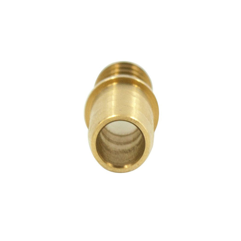 [Australia - AusPower] - Legines 2pcs Barb Union 5/8" Barbed x 5/8" Barbed Splicer Brass Hose Fitting Mender Joiner 5/8" x 5/8" 