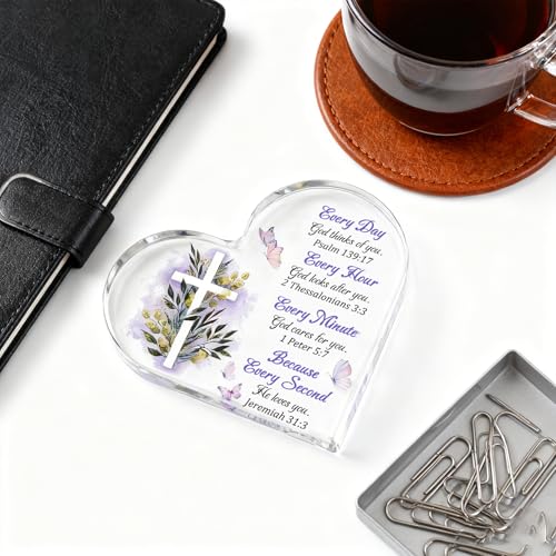 Religious Gifts for Women Acrylic Christian Bible Verses Decor