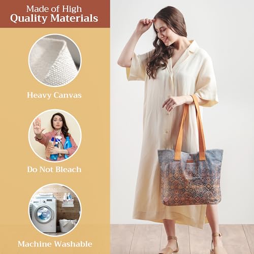 Maison d' Hermine 100% Cotton Canvas Tote Bag Reusable Shoulder Grocery Bag 06 - Imperfection
