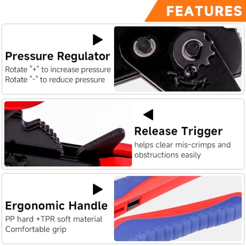 HKS L7 coaxial crimping tool for RG type cable and BNC connectors