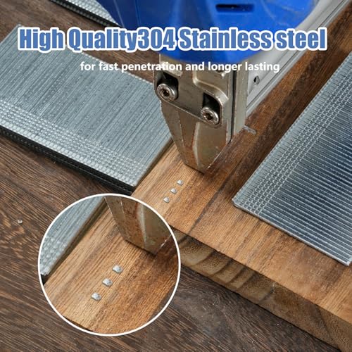 SITLDY 1-1/2-inch 16-gauge 304 stainless steel finish nails, 1000-pack