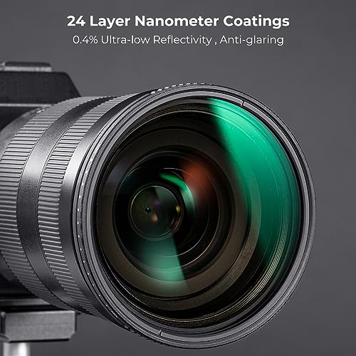 K&F CONCEPT 49mm Variable ND2-400(1-9 Stops) Waterproof ND Lens Filter