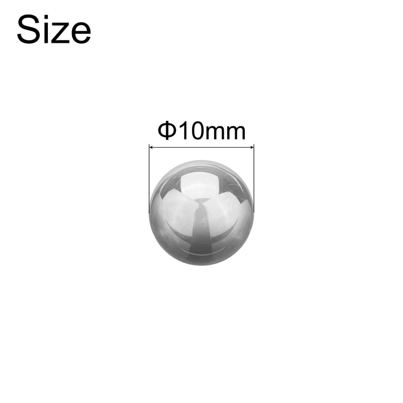 [Australia - AusPower] - uxcell 4pcs Tungsten Steel Bearing Balls 10mm Tungsten Carbide Precision Ball, G5 Grade 4 