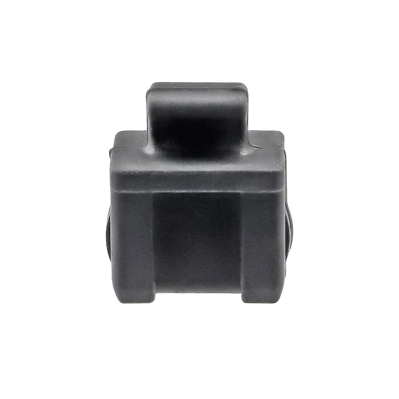[Australia - AusPower] - Pack of 20 SFP Silicone Protectors Cap Port Cover Anti Dust 0.55 x 0.47 x 0.67 inch Black 