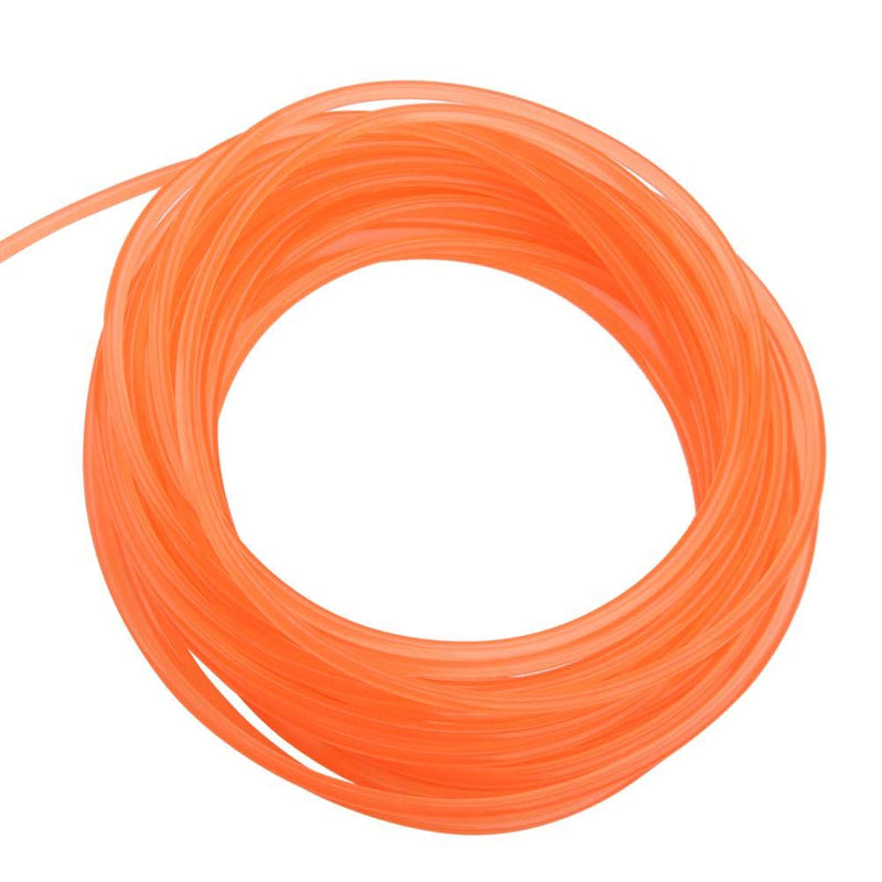 [Australia - AusPower] - High Performance Round Belting, PU Belt Polyurethane Round Belt for Drive Orange (6mmx10m) 6mmx10m 