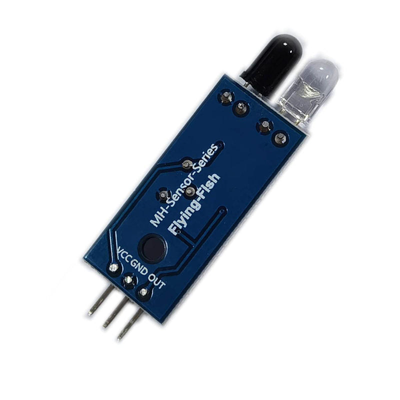 [Australia - AusPower] - Kiro&Seeu 5pcs IR Infrared Obstacle Avoidance Sensor IR Transmitting and Receiving Tube Photoelectric Switch 3-pin Compatible with Ar-duino Smart Car Robot 