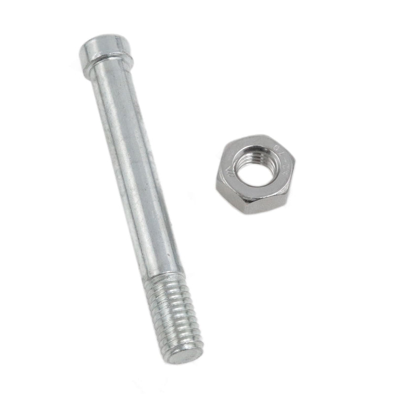 [Australia - AusPower] - Revolving Handle Lathe Hand Handle Trailer Jack Handle M10 Thread Handle Crank Hand Wheel with Nut 2pcs 