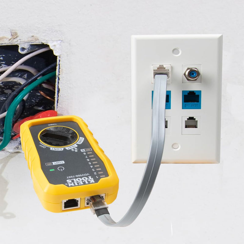 [Australia - AusPower] - Klein Tools VDV500-705 Wire Tracer Tone Generator and Probe Kit for Ethernet, Internet, Telephone, Speaker, Coax, Video, and Data Cables RJ45, RJ11, RJ12 DEVICE Tone & Probe Test and Trace Kit 