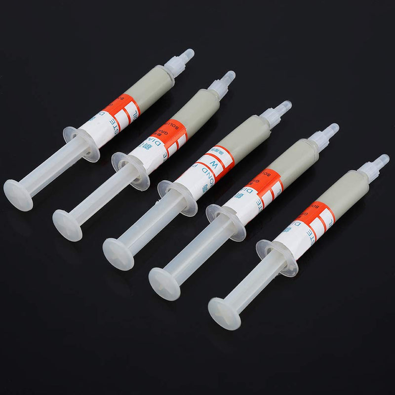 [Australia - AusPower] - Diamond Abrasive Polishing Paste, Lapping Paste, 5pcs/Set Abrasive Paste Needle Tube, W40320, Efficient and Practical for High Precision Polishing of Jade, Watches, Jewelry (W1 (8000 Eyepiece W1 (8000 Okular poliert) W1 (8000 eyepiece polished) 