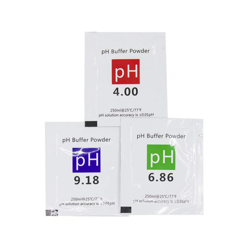 [Australia - AusPower] - DuvinDD 18 Pack pH Meter Buffer Solution Powder 6.86/4.00/9.18, pH Calibration Solution Packets for Precise PH Meter 