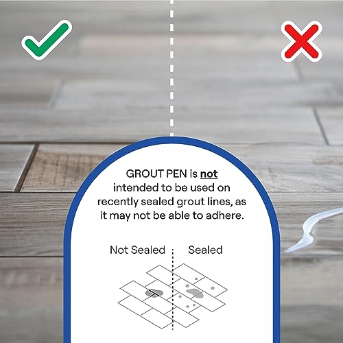 Rainbow Chalk Markers terracotta grout pen with narrow 5mm tip for tile grout, 7mL marker tube
