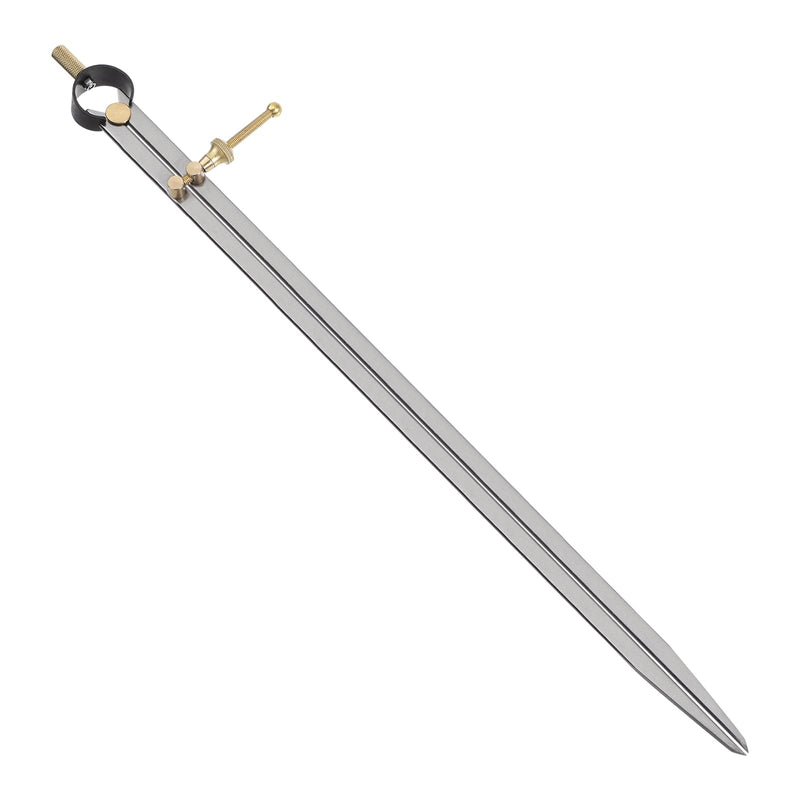 [Australia - AusPower] - Spring Joint Caliper - [20 Inch] Carbon Steel Spring Divider Caliper with Brass Fulcrum for Metalworking Drawing Use, Flat Leg 20 Inch 
