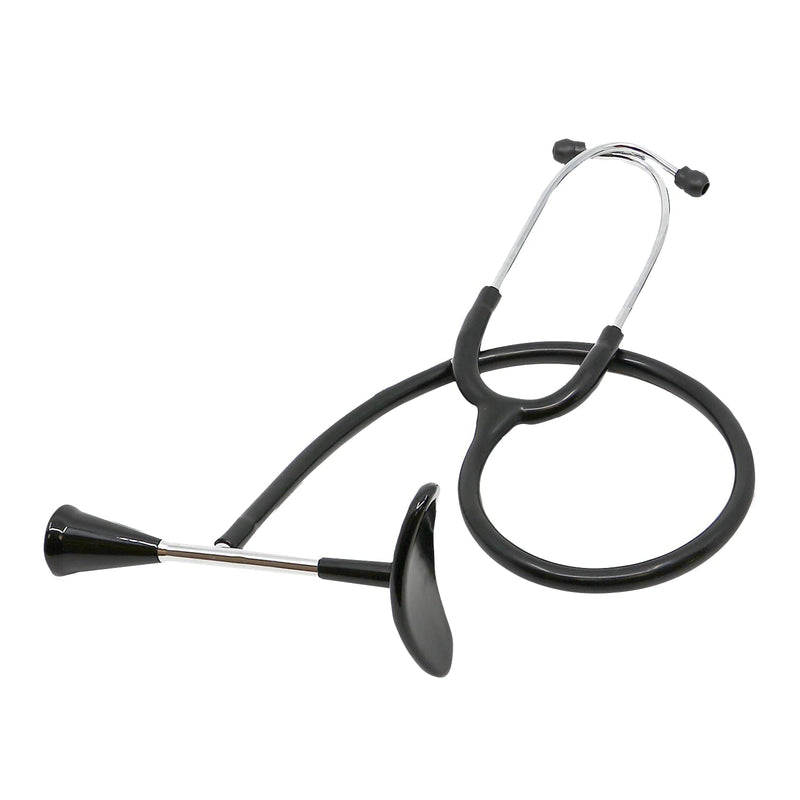 [Australia - AusPower] - Dixie EMS Fetal Stethoscope for Baby’s Heartbeat Detection, Latex-Free Fetoscope with Pinard Horn and Soft Earbuds, 22” 