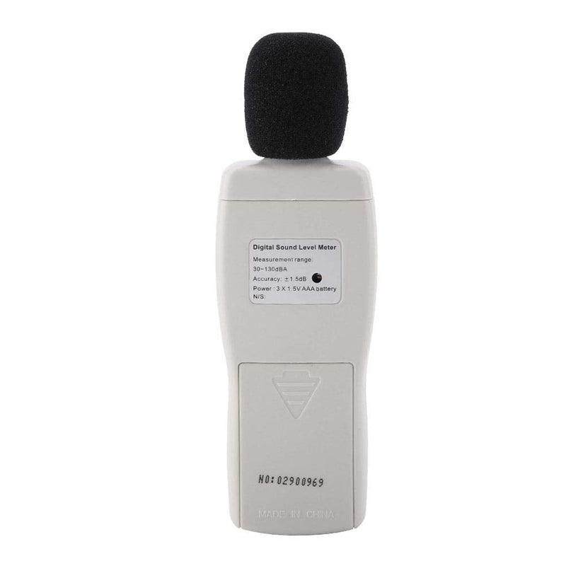 [Australia - AusPower] - SMART SENSOR AS804 Digital Sound Level Meter LCD Display 30-130dBA Sound Quality Tester for Home Use 