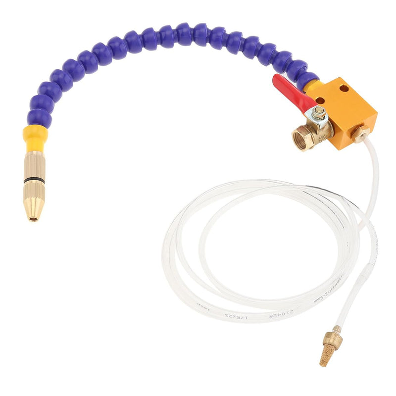 [Australia - AusPower] - 2PC Mist Coolant Mist Lubrication System Unit, Metal Cutting Engraving Cooling Sprayer Machine with Air Pipe for CNC Lathe Milling Drill Machine 2 