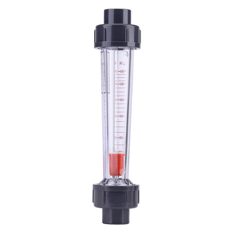 [Australia - AusPower] - 100-1000L/H Rotameter Plastic Tube Type Water Liquid Flow Meter LZS-15 for DN15 1/2" Tube 
