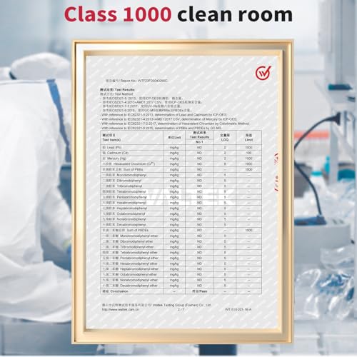 ESD Safe Sensor Cleaning Swab, 2.5mm/0.1inch,No Residue 2.5Mm-Electrostatic adsorption-10PCS