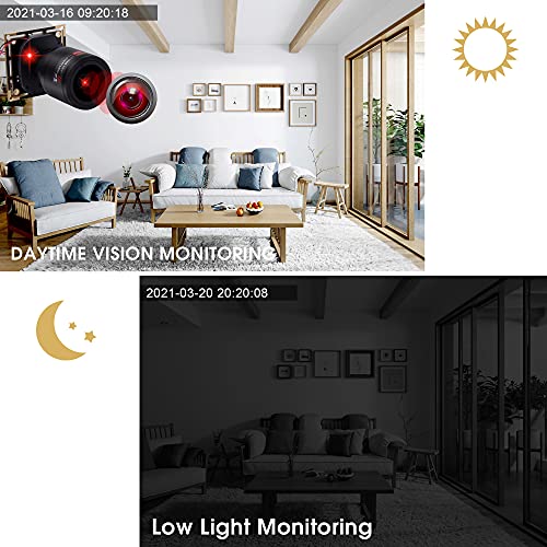 2.8-12mm 4X Manual Zoom USB Camera Module, 0.01lux Low Light, 960P 60FPS 2.8-12mm lens