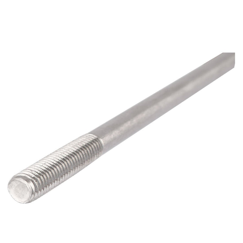 [Australia - AusPower] - uxcell M8 x 190mm Tight Adjustable Push Rod Double End Thread Stud Screw Bolt 5pcs 