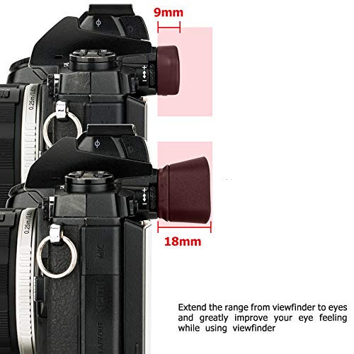 Extended OM-D E-M1 Mark III E-M1 Mark II E-M1 Eye Cup for Olympus E-M1 & E-M1 Mark III II