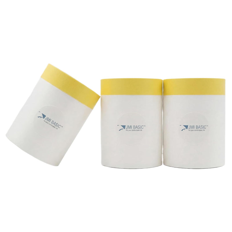 Pre-Taped Masking Film for Car Painting – 3 Pack Painters Plastic Sheeting with Automotive Tape and Drape, Paint Plastic Covering Cars, Appliance, Windows and Furniture Protection (17 Inch) 17 Inch