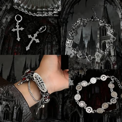 Mystery Jewelry Jar, 40-45Pcs Surprise Gothic|Bohemia Jewelry Box for Women, Halloween Treasure Chest, Unique Gift Set-Necklace, Earrings, Rings, and Bracelets