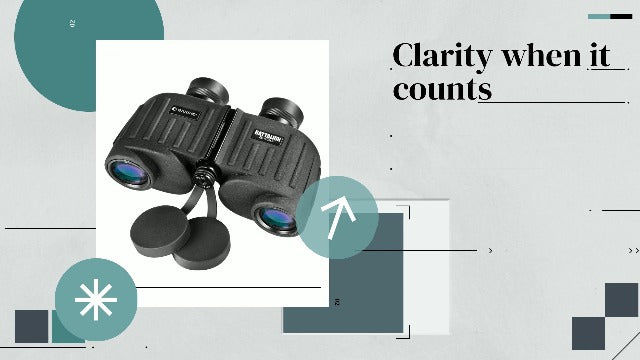 Barska Battalion Waterproof Monocular – Portable High-Power Optic for Birding, Hiking, Sporting Events, Concerts & Travel 7X32