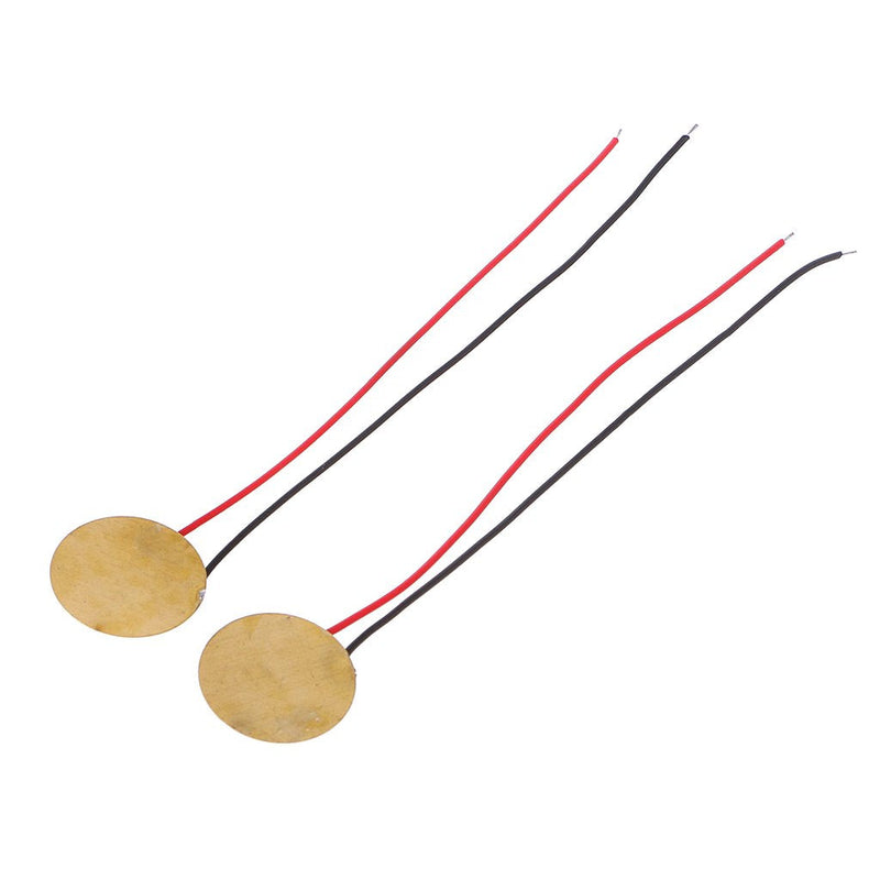 10 x 15mm Piezoelectric Piezo Ceramic Plate for Buzzer Speaker