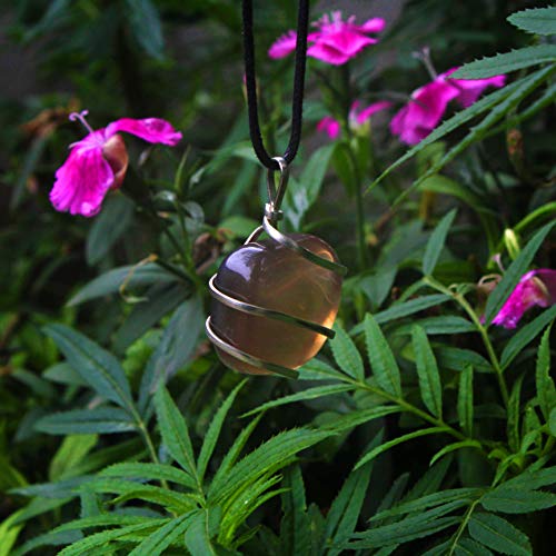 Ayana Crystals Fluorite Pendant Necklace – Natural Rainbow Fluorite Crystal for Clarity & Balance, Heart and Third Eye Chakra, Ethically Sourced, Ideal Pisces Birthstone Jewelry