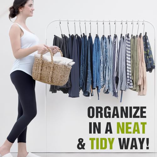 Foam Padded Non Slip Women Men Slacks Trouser Pants Hangers Black 10 10 Pack