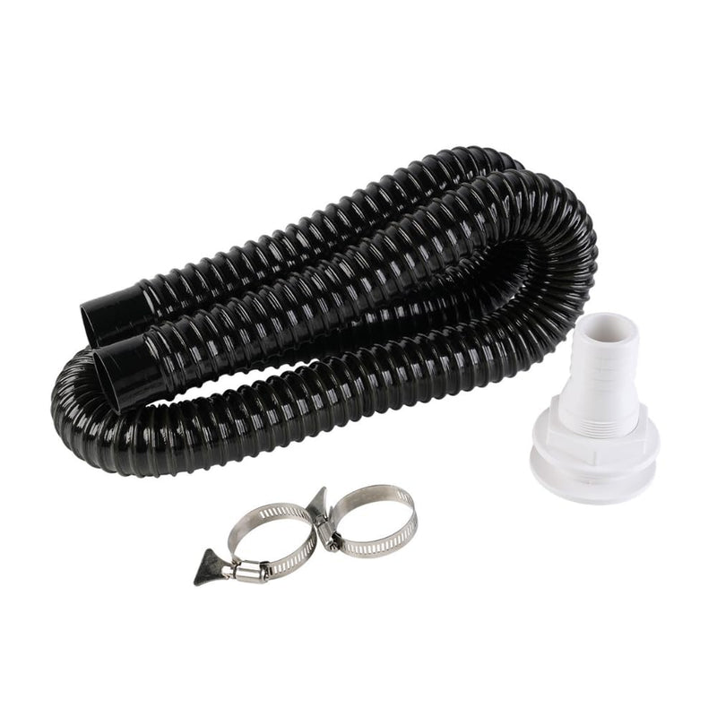 SEAFLO Bilge Pump Installation Kit with Hose, Clamps, and Thru Hull Fitting 1-1/2"