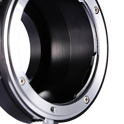 K&F Concept Lens Mount Adapter Compatible with Nikon F Mount Lens and Compatible with Nikon V1, V2, J1, J2 Mirrorless Cameras