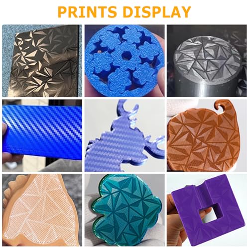 Double-sided printing PEI print bed PEO-PET 3D Printer for Bambu-Lab X1/P1/A1, 257 x 257 mm Double Sided Special Materials Spring Steel Plate Print Bed