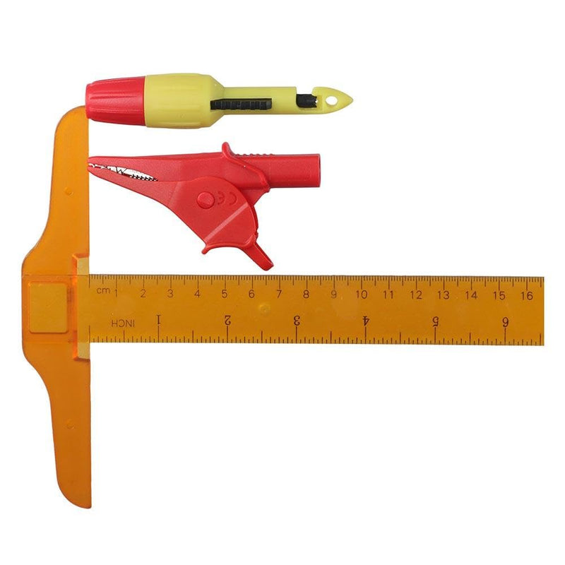 [Australia - AusPower] - 6pcs Multimeter Test Leads Kit,Banana Plug Leads with Heavy Duty Alligator Clips,Wire Piercing Probe Clips,Piercing Clip for Automotive Repair 