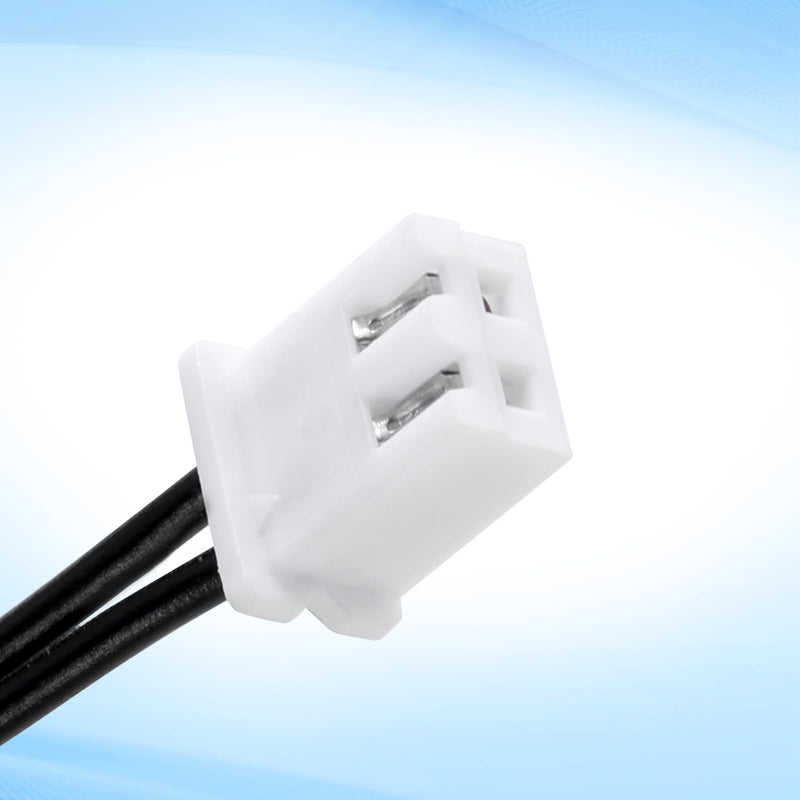 [Australia - AusPower] - 10pcs 10k Temperature Sensor Probe, Black Thermistor Sensor Probe Waterproof 1 Meter Digital Temp Transmitter Extension Cable Compatible with NTC 10K B3950 1% 