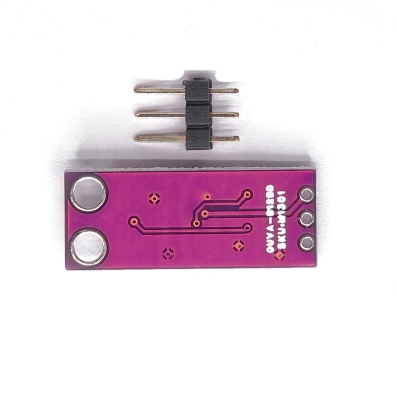 [Australia - AusPower] - 3pcs MCU-GUVA-S12SD Solar UV Intensity Sensor – 240nm-370nm Wavelength, 130° Detection Angle 