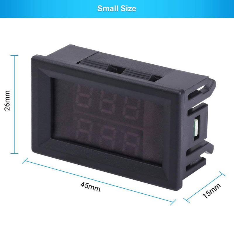 [Australia - AusPower] - PEMENOL Red + Blue Dual Display Digital Thermometer Digital thermometer with NTC waterproof metal sensor 