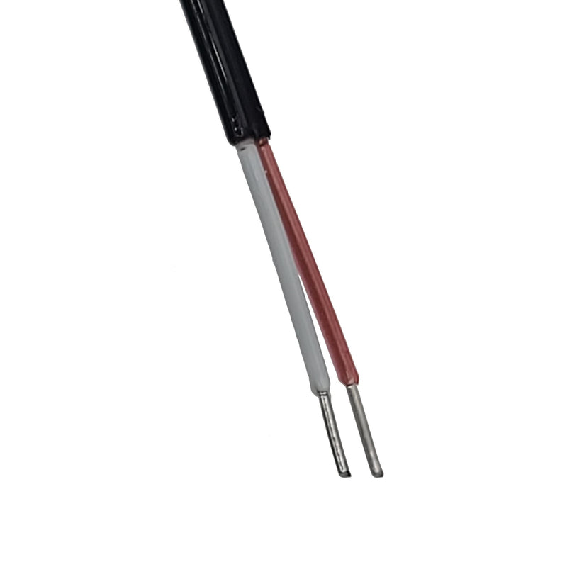 [Australia - AusPower] - J-Type Thermocouple Wire AWG 24 Solid Wire w. High Temperature PFA Plastic Insulation - 10 yd 