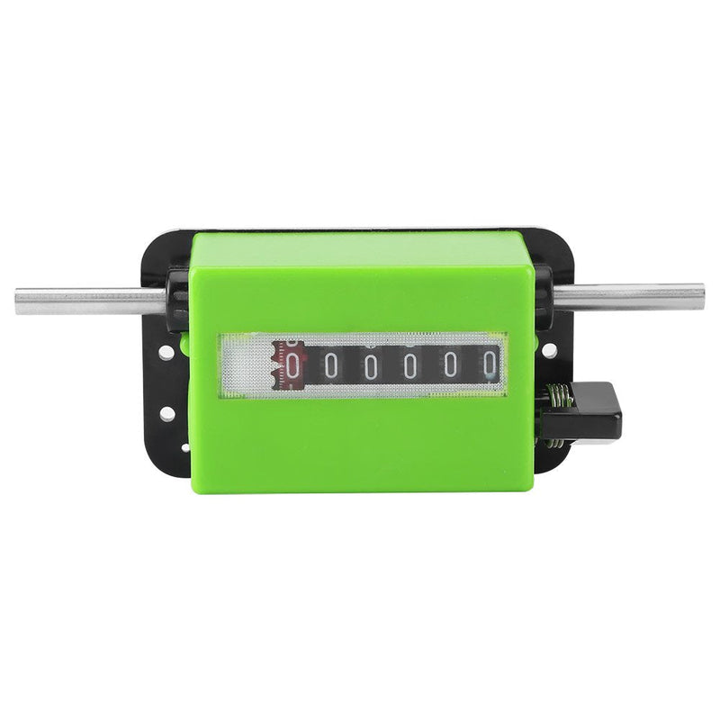 [Australia - AusPower] - Roller-Type Meter Counter, 6 Digit Meters Rolling Mechanical Length Counter For Measuring Textile, Printing, Artificial Leather, With Counter Range: 0-99999.9 Meters 