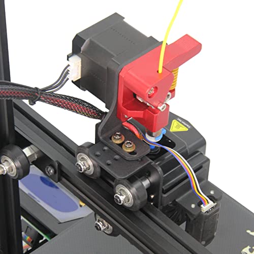 Ender 3 Neo 3D Printer Upgrade Direct Drive Plate with Dual Gear Extruder with Stepper Motor Only for Ender 3 Neo,Ender 3 Max Neo (Plate+Dual Extruder+Motor Kit) Plate+Dual Extruder+Motor Kit