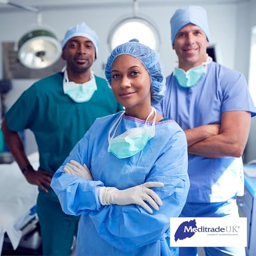 Meditrade 8092L Copolyme Sterile Examination Gloves Packed in Pairs Sterile Powder-Free Size Large (Pack of 100) Large