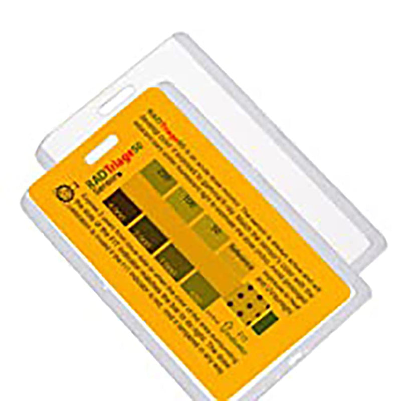 [Australia - AusPower] - RADTriage FIT Personal Radiation Detector for Wallet or Pocket,Nuclear Radiation Detector,Electromagnetic Field Radiation Detector,Anti Radiation Dosimeter, Ready-to-Go Portable Radiation Detector 