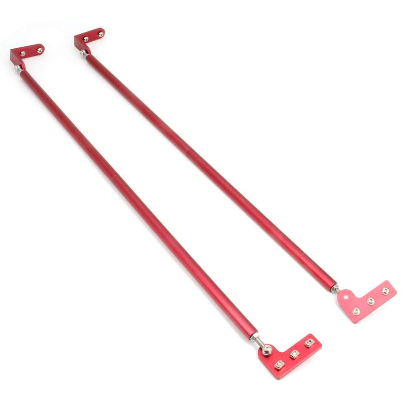 Red Supporting Rod Set for CR-10 3D Printer, Upgrade 3D Printer Supply Parts for 3D Printer CR-10 300/CR-10S 300 (550MM) 550MM