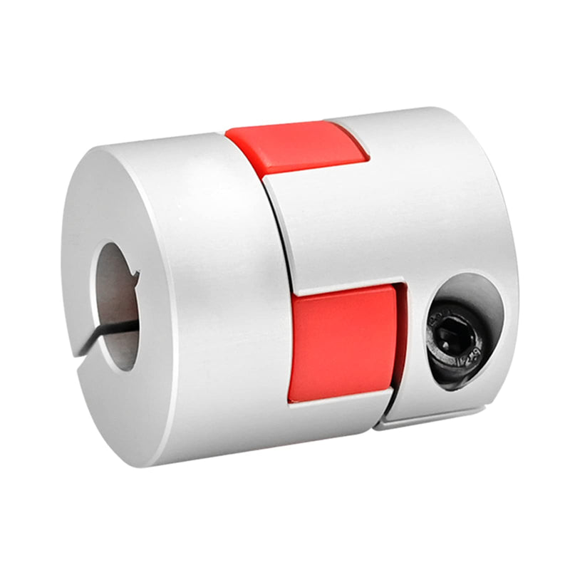 [Australia - AusPower] - Upgrade D20*L25 Flexible Shaft Coupling 6mm to 8mm Aluminium Plum Connector Flexible Coupler for 3D Printer CNC Machine and Servo Stepped Motor Bore 6mm to 8mm 1 