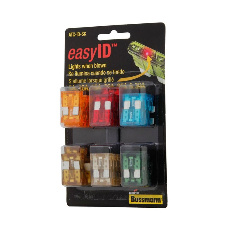 Eaton Bussmann Series ATC easyID Blade Fuse Kit - 42 Pieces