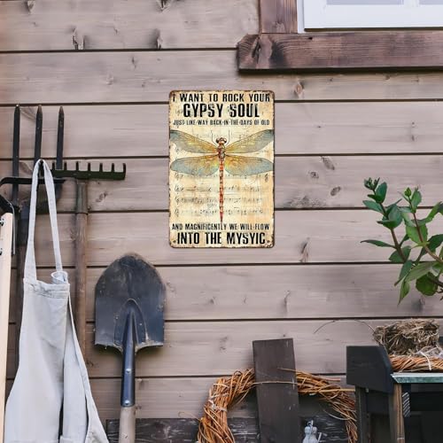 Boho Wall Decor Dragonfly Decor Inspirational Wall Art 12 * 8inch 20X30cm(12*8in)