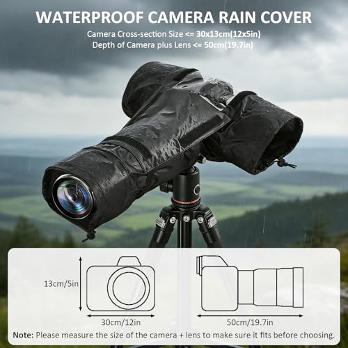 Professional Waterproof Camera Rain Cover for DSLR