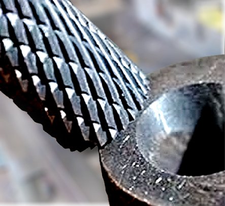 6”(152.4mm) Extened Extra Long Length Double Cut Carbide Burr File(1/2” Cutter Dia X 1”Cutter Length) with 1/4 shank Cylinder Shape SA-5L6,pack of 1