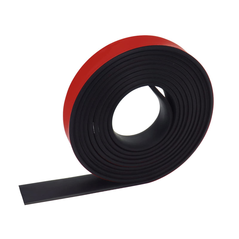 Rubber Strips with Adhesive Backing 1 in x 1/8 in x 10 FT Neoprene Gaskets and Seals, Rubber Sheets, Rolls & Strips for Gaskets Pads Seals Crafts Protection 1In x 1/8In x 10Ft Backing Adhesive